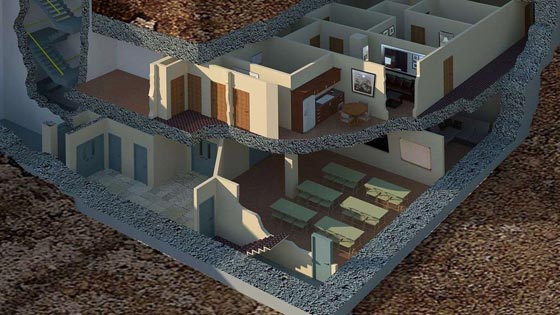 للبيع مخبأ تحت الارض بمساحة قصر ويصمد امام هجوم نووي صورة رقم 4 للبيع مخبأ تحت الارض بمساحة قصر ويصمد امام هجوم نووي صورة رقم 4