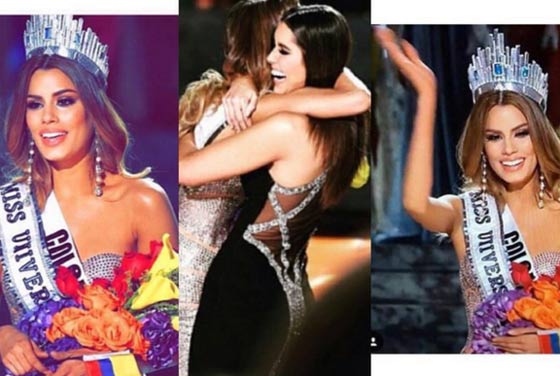 رسالة من ملكة جمال كولومبيا في مركزها.. اصبحت الملكة بضع دقائق صورة رقم 2