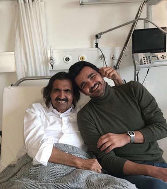 صور الامير حمد بن خليفة بعد كسر برجله.. كما نشرتها عائلته صورة رقم 1 صور الامير حمد بن خليفة بعد كسر برجله.. كما نشرتها عائلته صورة رقم 1