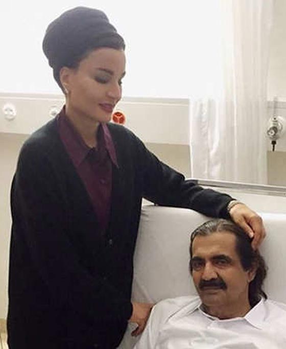 هل فعلا أصيبت الشيخة موزة بجلطة في المخ وتتلقى العلاج في سويسرا ام ان زوجها هو المصاب؟ صورة رقم 2 هل فعلا أصيبت الشيخة موزة بجلطة في المخ وتتلقى العلاج في سويسرا ام ان زوجها هو المصاب؟ صورة رقم 2