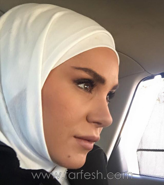 صور ديمة قندلفت الفنانة السورية المسيحية ترتدي الحجاب صورة رقم 1