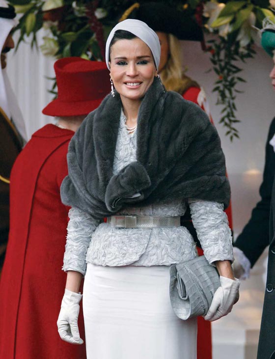 هل فعلا أصيبت الشيخة موزة بجلطة في المخ وتتلقى العلاج في سويسرا ام ان زوجها هو المصاب؟ صورة رقم 6 هل فعلا أصيبت الشيخة موزة بجلطة في المخ وتتلقى العلاج في سويسرا ام ان زوجها هو المصاب؟ صورة رقم 6