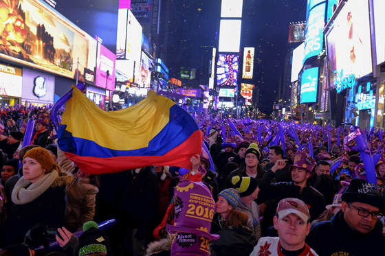 صور مبهرة.. هكذا ودع العالم عاما واستقبل العام الجديد 2016 صورة رقم 5 صور مبهرة.. هكذا ودع العالم عاما واستقبل العام الجديد 2016 صورة رقم 5