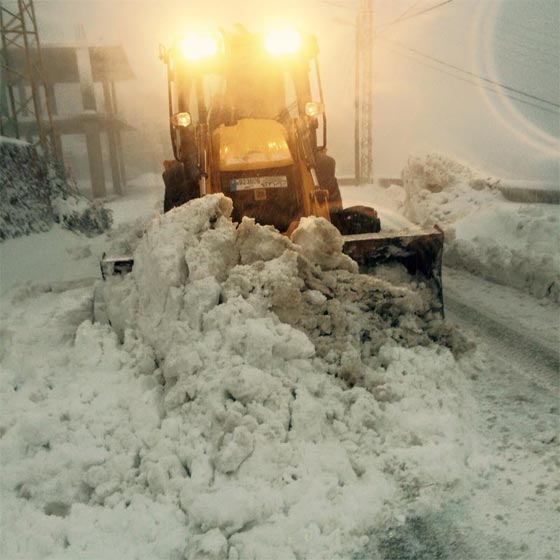 عاصفة ثلجية.. صور الثلوج تكسو سوريا ولبنان ومرتفعات الجولان  صورة رقم 5