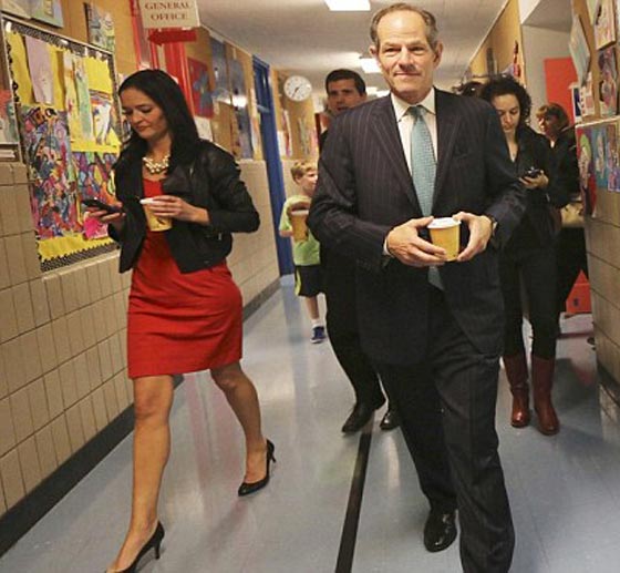 نهاية اشهر فضيحة اميركية باستقالة وطلاق حاكم نيويورك والقضاء على مستقبل صديقته صورة رقم 6