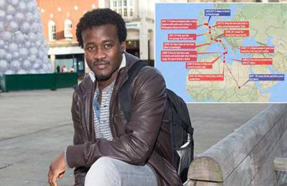 بريطانيا تعيد النظر في محاكمة سوداني قطع قناة المانش بحثا عن اللجوء صورة رقم 1