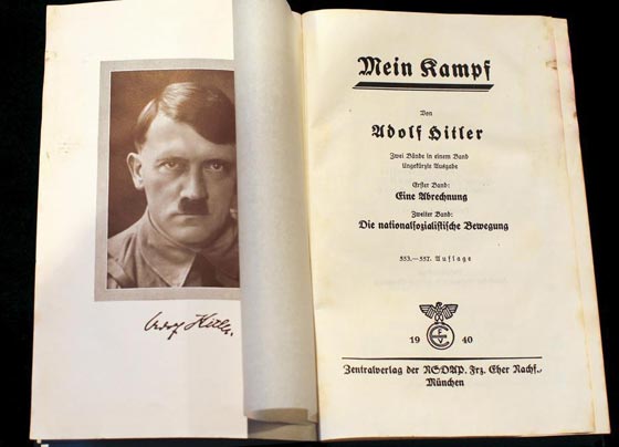 كفاحي.. يكشف وجهة النظر الاجرامية لهتلر بعد 70 عاما من وفاته صورة رقم 1