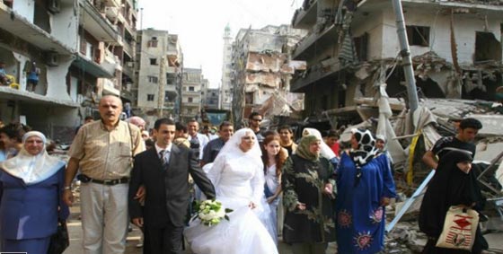 صور من فلسطين، العراق، سورية، لبنان... لأفراح أقيمت خلال الحروب صورة رقم 6