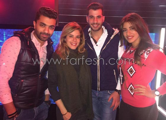 فيديو ستار اكاديمي 11: صور كارول سماحة اثناء التدريبات مع الطلاب صورة رقم 4
