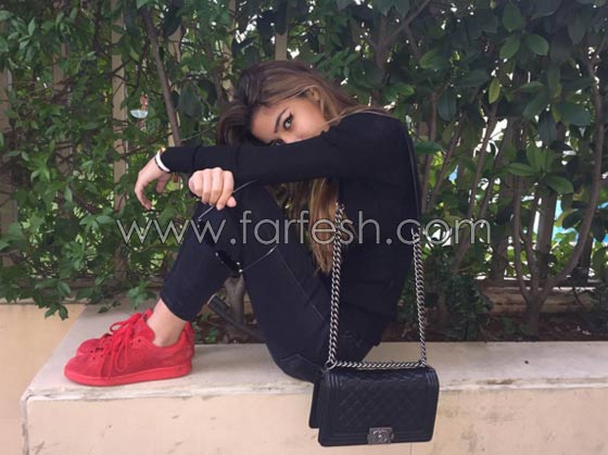 صور ابنة نوال الزغبي (تيا) تتزلج مع حبيبها على الثلوج في لبنان صورة رقم 10