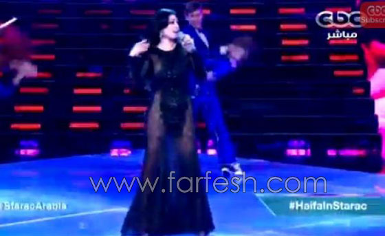  ستار اكاديمي 11: بالفيديو والصور حذاء هيفاء وهبي يهرب منها في البرايم قبل الاخير صورة رقم 13