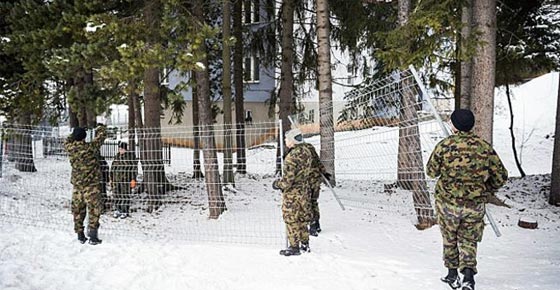 المخدرات تتسبب بمنع جنود سويسريين من حراسة ابواب دافوس!! صورة رقم 1