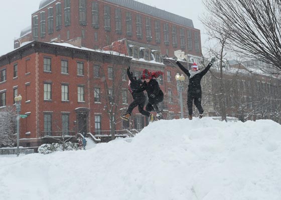 صور عاصفة ثلجية غير مسبوقة توقف الحياة في امريكا صورة رقم 22