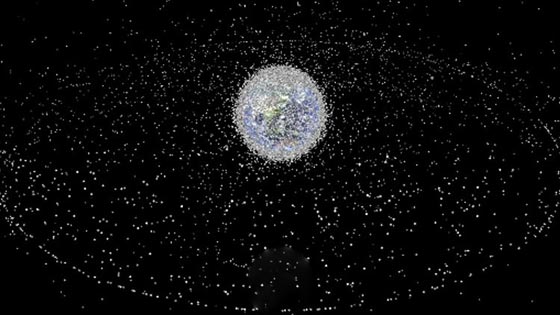 النفايات الفضائية قد تصطدم بقمر صناعي عسكري وتشعل حربا عالمية صورة رقم 1 النفايات الفضائية قد تصطدم بقمر صناعي عسكري وتشعل حربا عالمية صورة رقم 1