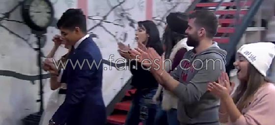 ستار اكاديمي 11 فيديو زفاف اهاب امير وسهيلة بن لشهب وسط فرحة الطلاب صورة رقم 7