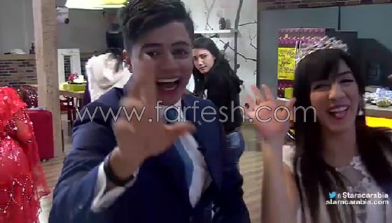 ستار اكاديمي 11 فيديو زفاف اهاب امير وسهيلة بن لشهب وسط فرحة الطلاب صورة رقم 9
