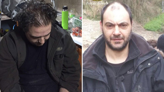 اعتقال اثنين من اخطر زعماء المافيا الايطالية حظيا بمخبأ تحت الارض صورة رقم 1 اعتقال اثنين من اخطر زعماء المافيا الايطالية حظيا بمخبأ تحت الارض صورة رقم 1