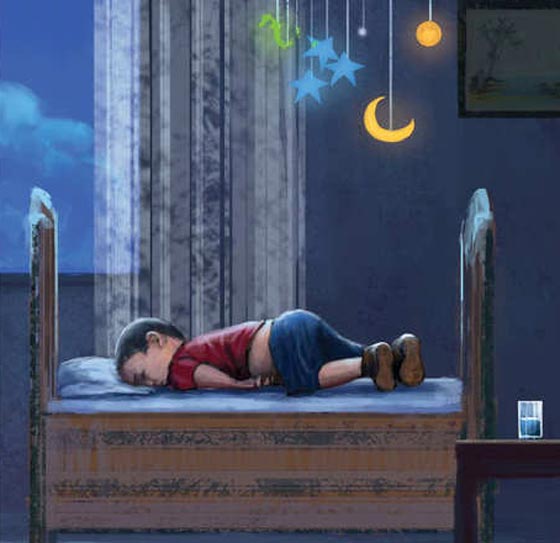 ناشطون وفنانون من حول العالم يعيدون رسم مأساة الطفل ايلان الكردي صورة رقم 6 ناشطون وفنانون من حول العالم يعيدون رسم مأساة الطفل ايلان الكردي صورة رقم 6