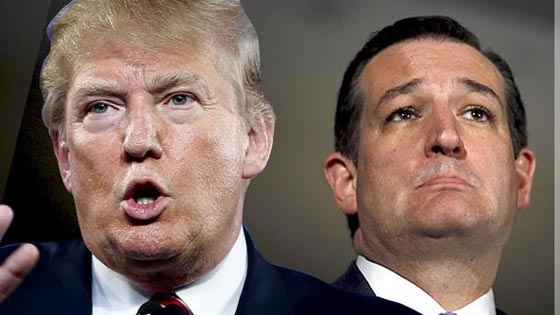 ترامب يتهم كروز بالتزوير وكروز يرد ساخرا صورة رقم 1