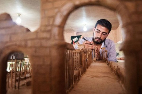 معالم سورية المدمرة تنتصب  مجددا في منافي اللجوء!! صورة رقم 3