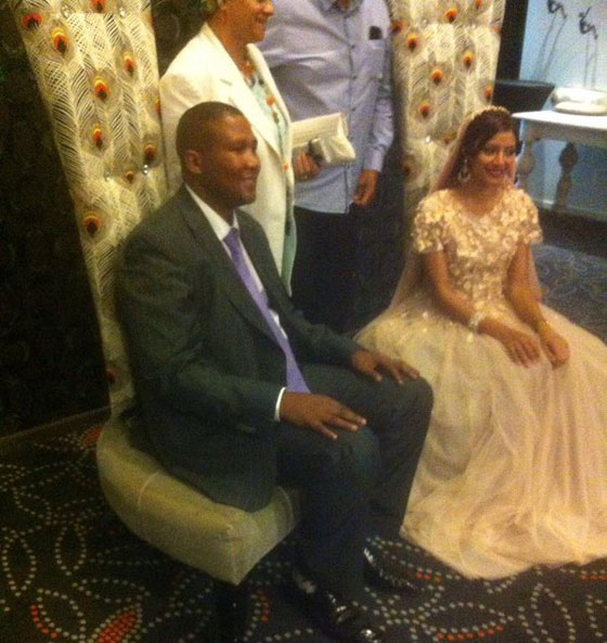 صور حفيد نيلسون مانديلا يعتنق الاسلام ويتزوج من فتاة مسلمة صورة رقم 2