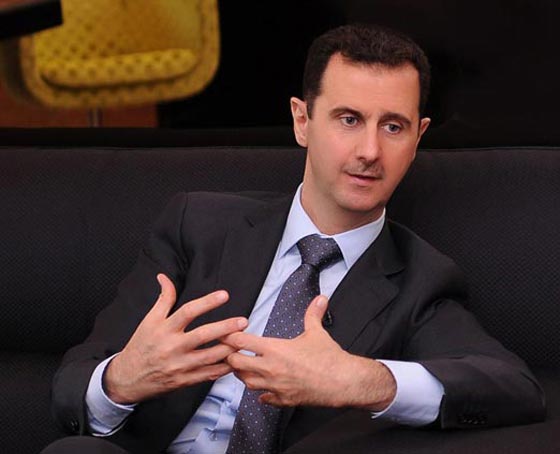 الاسد يلمح انه لن يوقف اطلاق النار ما لم يتوقف تعزيز الارهابيين لمواقعهم  صورة رقم 3