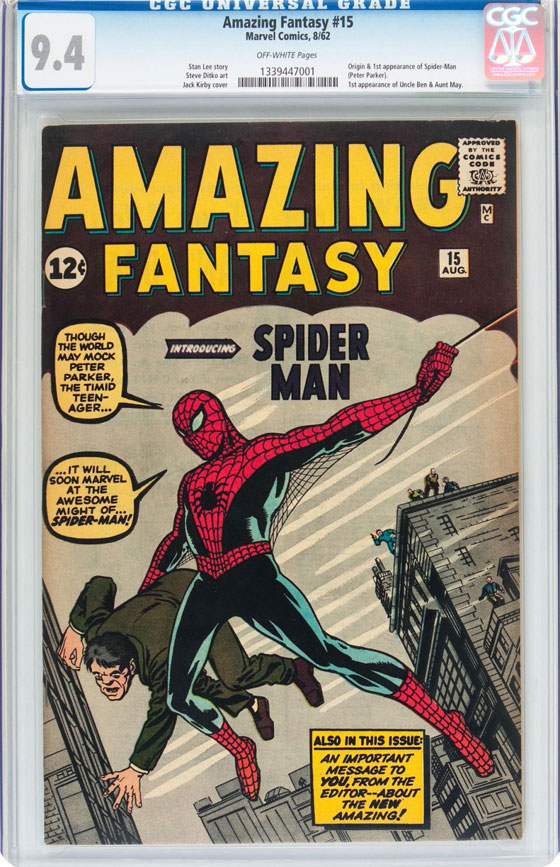 بيع نسخة نادرة من سبايدر مان بمبلغ قياسي صورة رقم 2