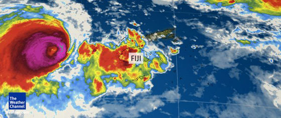 اعصار غير مسبوق يفاجئ فيجي.. شاهد الصور صورة رقم 3