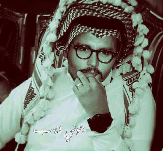 صور فنانين عالميين يرتدون الجلباب الخليجى والعقال: حقيقة ام فوتوشوب؟ صورة رقم 5