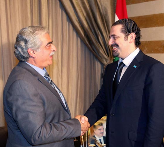 صورة تجمع بين ابن الحريري وشبيه والده الراحل صورة رقم 1