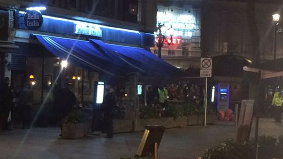 لندن: ساحة سكوير تشهد حادثا خطيرا.. احتجاز رهائن داخل مطعم صورة رقم 3