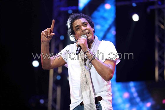 صور: محمد منير يستعد لحفل جامعة القاهرة ودخول الطلاب مجانا صورة رقم 9