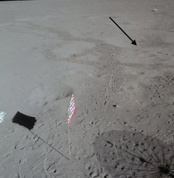 مخلفات بشرية تركها رواد الفضاء تغطي مساحة واسعة على سطح القمر صورة رقم 7