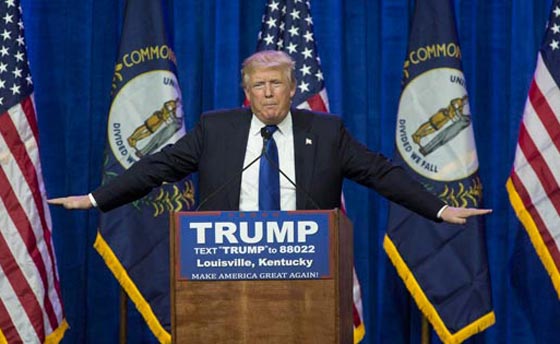 اخر اخبار الماراثون الرئاسي.. صعود لترامب وهبوط لكلينتون صورة رقم 1 اخر اخبار الماراثون الرئاسي.. صعود لترامب وهبوط لكلينتون صورة رقم 1