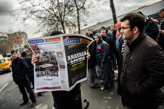 صحيفة زمان تتحدث عن اسود يوم في تاريخ الصحافة التركية صورة رقم 5 صحيفة زمان تتحدث عن اسود يوم في تاريخ الصحافة التركية صورة رقم 5