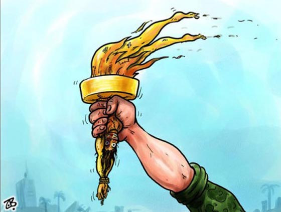 حال المرأة العربية في عيون رسامي الكاريكاتير.. شاهد صورة رقم 9 حال المرأة العربية في عيون رسامي الكاريكاتير.. شاهد صورة رقم 9