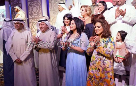 صور احلام تتألق وتسرق الأضواء اثناء تكريمها في الكويت صورة رقم 6