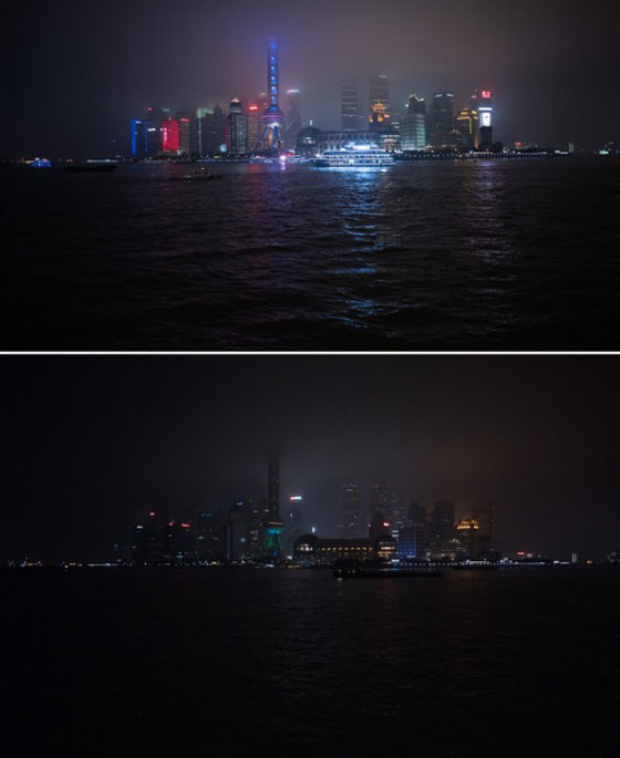 ساعة الارض تشغل 180 بلدا وتدهش الملايين.. اليكم ما حصل خلالها صورة رقم 10