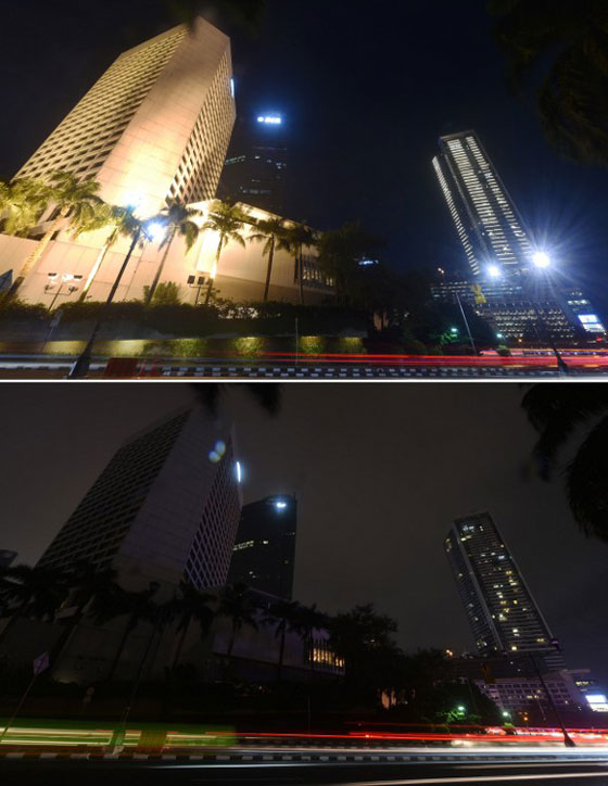 ساعة الارض تشغل 180 بلدا وتدهش الملايين.. اليكم ما حصل خلالها صورة رقم 14