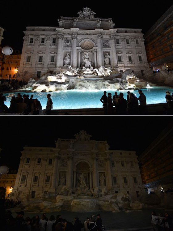 ساعة الارض تشغل 180 بلدا وتدهش الملايين.. اليكم ما حصل خلالها صورة رقم 22