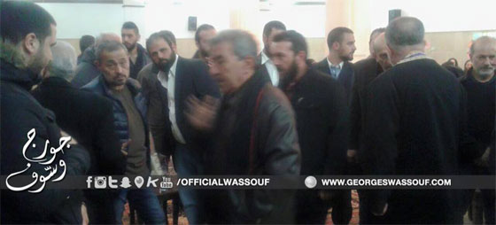 الصور الأولى من جنازة والد جورج وسوف بحضور الاهل والاصدقاء صورة رقم 4