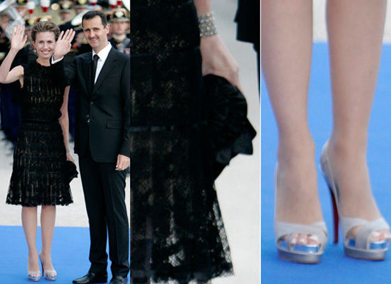  حذاء اسماء الاسد يغضب السوريين بسبب ماركته الغالية جدا صورة رقم 4