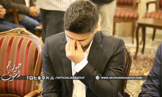 صور نجوم الفن يعزون الوسوف برحيل والده صورة رقم 2