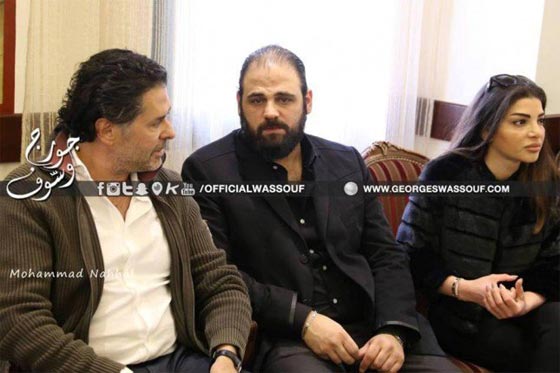 صور نجوم الفن يعزون الوسوف برحيل والده صورة رقم 5