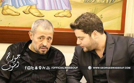 صور نجوم الفن يعزون الوسوف برحيل والده صورة رقم 11