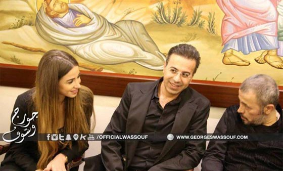 صور نجوم الفن يعزون الوسوف برحيل والده صورة رقم 19