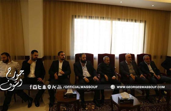 صور نجوم الفن يعزون الوسوف برحيل والده صورة رقم 21