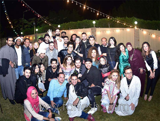 صور رنا سماحة في عيد ميلادها ونجوم ستار اكاديمي بـ(الجلابية البلدي) صورة رقم 16