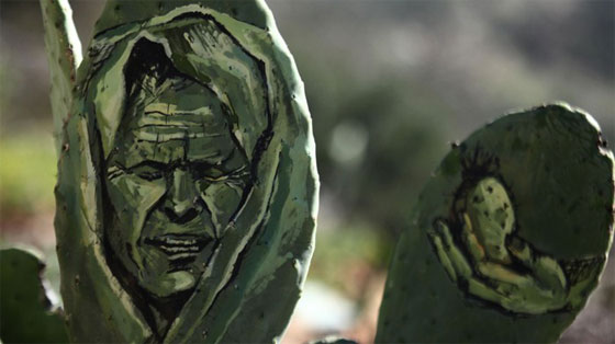  شاب فلسطيني يبهر العالم بابداعاته على الواح الصبار.. صور صورة رقم 7