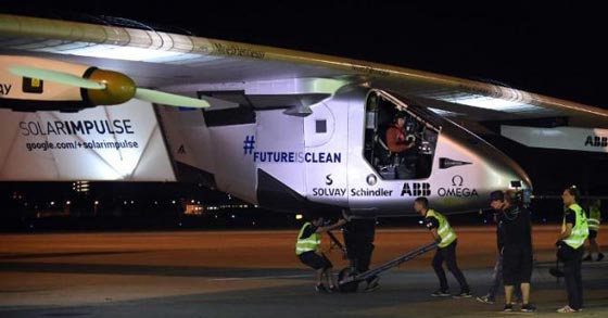 الطائرة الشمسية تستأنف رحلتها بعد اسبوعين بدون قطرة وقود! صورة رقم 7